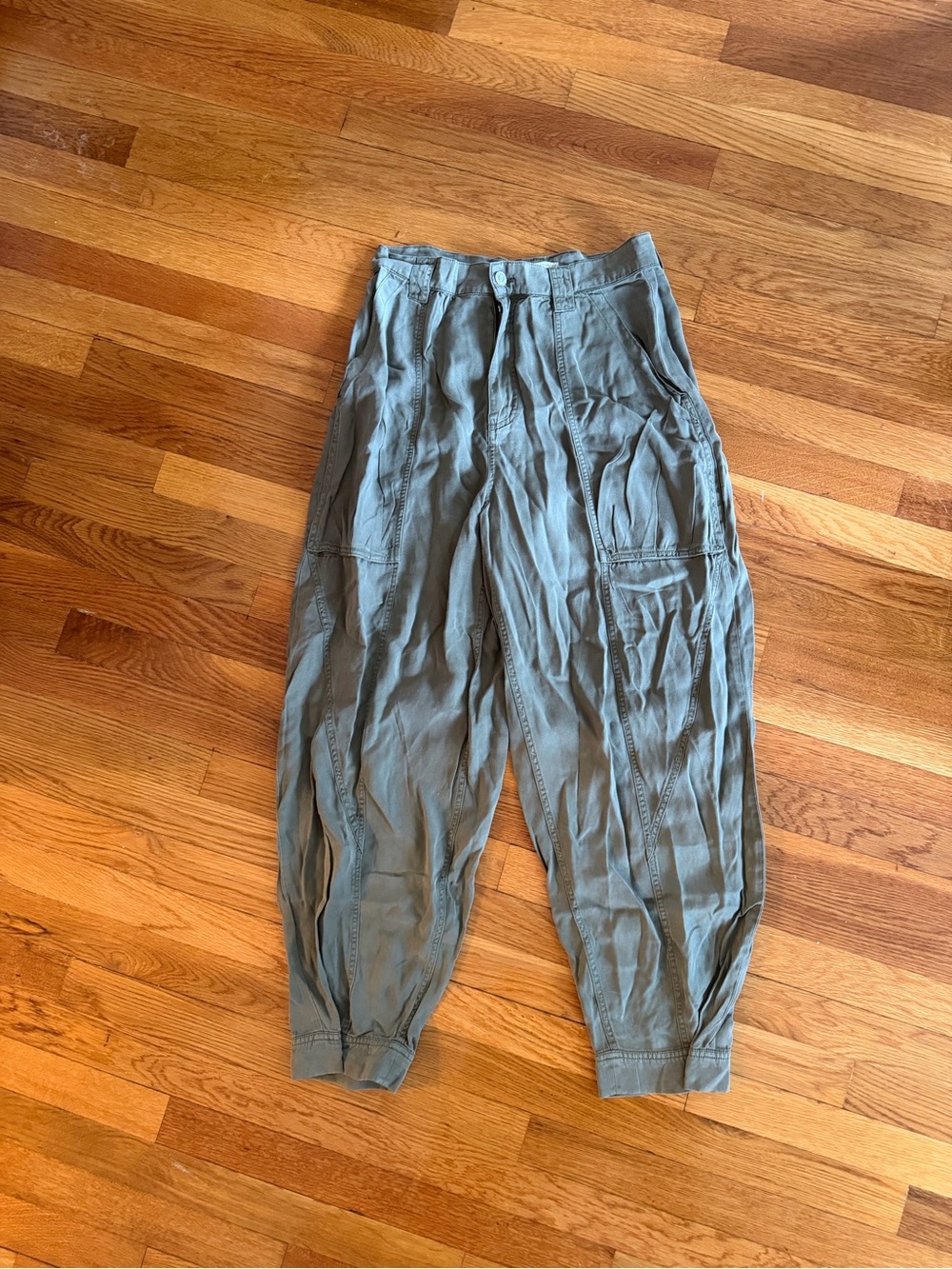 Urban Outfitters Olive Green Cargo Jogger Pants
